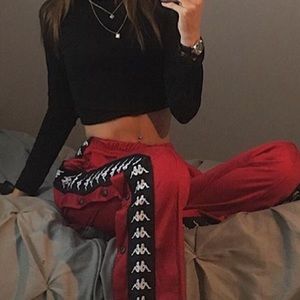 Track kappa pants